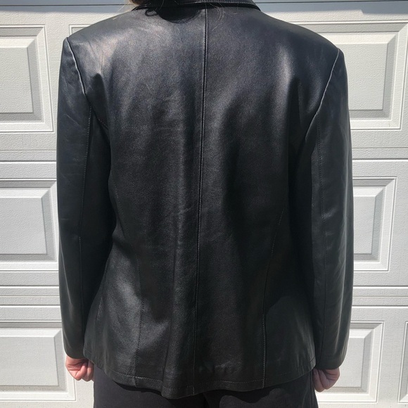 Real genuine pop’s leather jacket - Picture 3 of 7